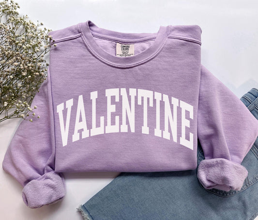 Valentine Sweatshirt, Be My Valentine Crewneck, Valentines Day Gift XOXO Sweater, Preppy Valentines Day Crewneck, Love Sweatshirt